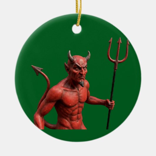 Duiwel Keramisch Ornament (Voorkant)
