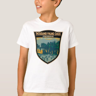 Duizand Palms Oasis Preserve Californische Vintage T-shirt