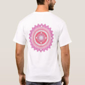 Duizand Petal Lotus Mandala als T-Shirt (Achterkant)