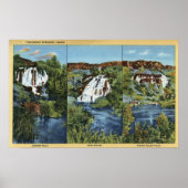 Duizand Springs, ID - Juniper, Wing en Minnie Poster (Voorkant)