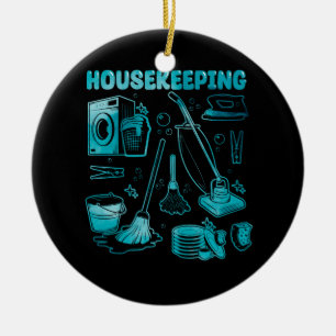 Duizekeeping Squad Cleaner Cleaner Housekeeper Ro Keramisch Ornament