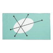Duizelblauwe kussensloop grootte (Achterkant)