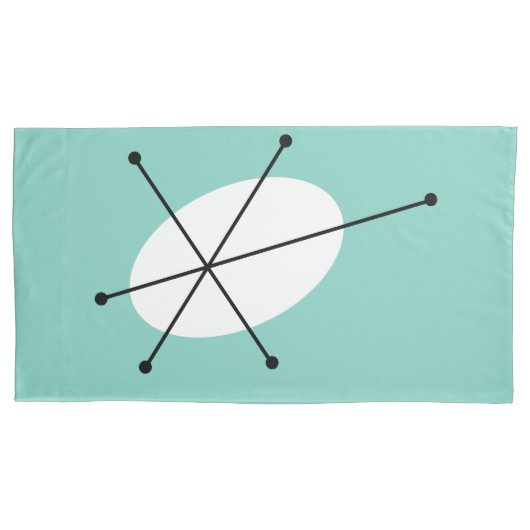 Duizelblauwe kussensloop grootte (Voorkant)