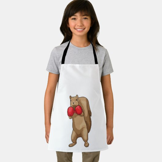 Duizelboxer Boxer handschoenen Schort (Insitu)