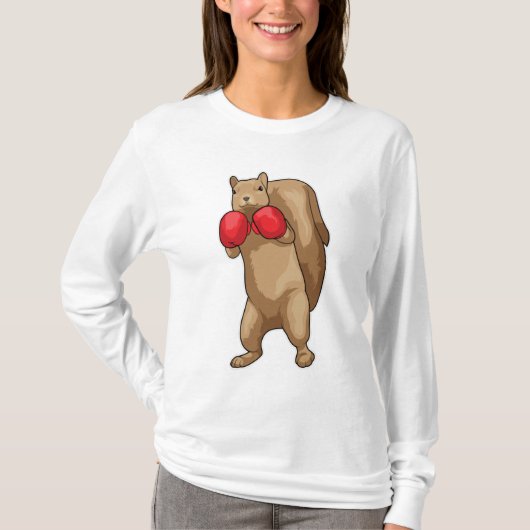 Duizelboxer Boxer handschoenen T-shirt (Voorkant)