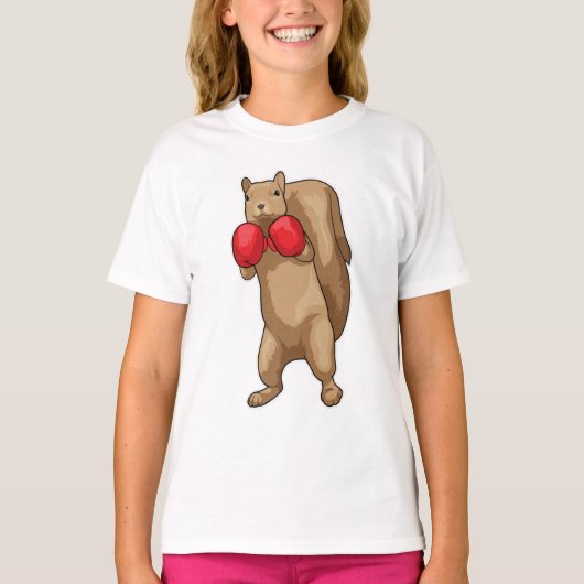 Duizelboxer Boxer handschoenen T-shirt (Voorkant)