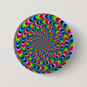 Duizelen Ronde Button 5,7 Cm