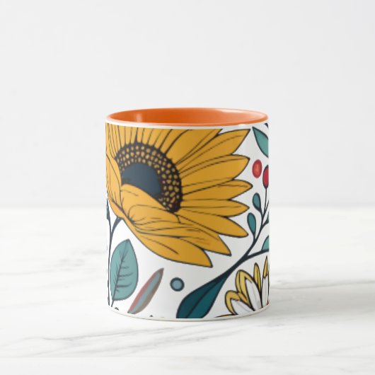 Duizelend Daisy Delight: een favoriete Mode van Fl Mok (Midden)