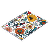 Duizelend Daisy Delight: een favoriete Mode van Fl Notitieboek (Linkerzijde)