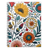 Duizelend Daisy Delight: een favoriete Mode van Fl Notitieboek (Voorkant)