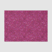 Duizelend opwindbaar superroze glitter tissuepapier (Voorkant)