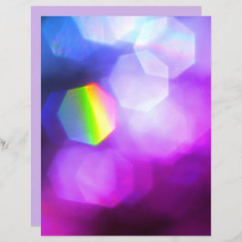 Duizelend Paars blauw, schitterend papier met schi