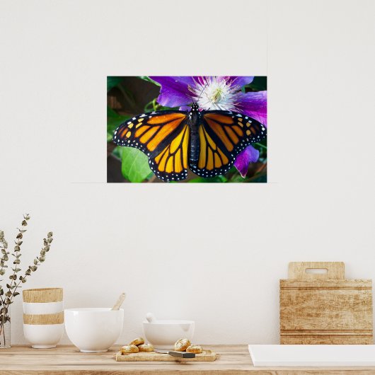 Duizelend Poster van Butterfly (Keuken)