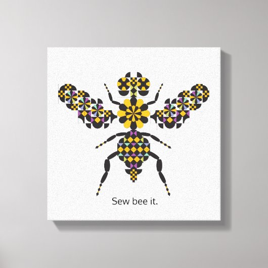 Duizelende afdruk van het schilderij van het honin canvas afdruk (Voorkant)