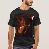 Duizelende brandende flames Fotografisch T-shirt (Voorkant)
