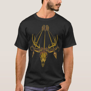 Duizelende jachtboot, zwoegende jagers t-shirt