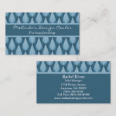 Duizelende regendruppels Visitekaartje, briljant b Visitekaartje (Voorkant / Achterkant)