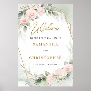 Duizelig bloemetje Eucalyptus Gold-repetitie Poster