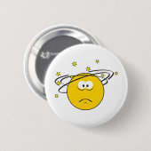 Duizelig Gezicht Ronde Button 5,7 Cm (Voorkant /achterkant)