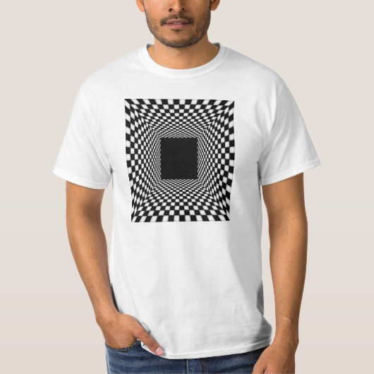 Duizelig ingerichte kamer t-shirt (Voorkant)