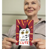 Duizelig maar schattig duizeligheid vertigo Menièr Feestdagen Kaart