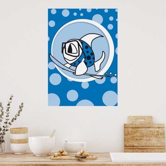 duizelig poster (Keuken)