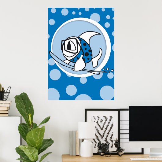 duizelig poster (Thuiskantoor)