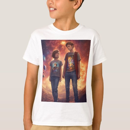 Duizelige theekunst t-shirt (Voorkant)