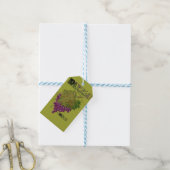 Duizelige wijn cadeaulabel (Met Touw)