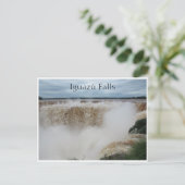 duizeligheid keel iguazu briefkaart (Staand voorkant)