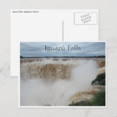 duizeligheid keel iguazu briefkaart (Voorkant / Achterkant)