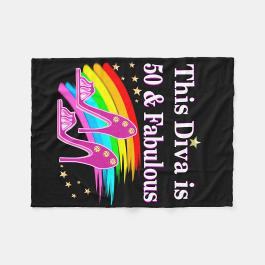 DUIZELINGWEKKEND VIJFTIGSTE FLEECE DEKEN (Voorkant (Horizontaal))