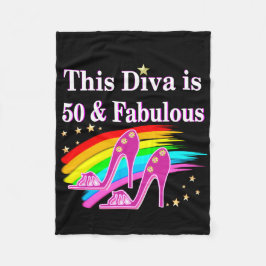 DUIZELINGWEKKEND VIJFTIGSTE FLEECE DEKEN