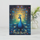 Duizelingwekkende Diwali Delight: De vreugdevolle  Kaart (Staand voorkant)