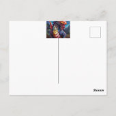 Duizelingwekkende draak briefkaart (Achterkant)