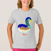 Duizelingwekkende eend: Waddle in stijl T-shirt (Voorkant)