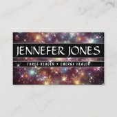 Duizelingwekkende Galaxy Nebula Glitter Sprankelen Visitekaartje (Voorkant)