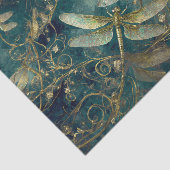 Duizelingwekkende libellen, elegante dansen tissuepapier (Detail)