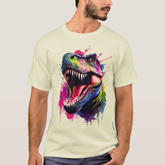 Duizelingwekkende T-Rex T-shirt (Voorkant)