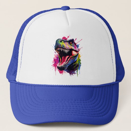 Duizelingwekkende T-Rex Trucker Pet (Voorkant)