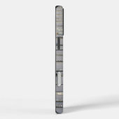 Duizelingwekkende versierde diamanten ketting kuns Case-Mate iPhone case (Achterkant / Rechts)