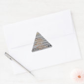Duizelingwekkende versierde diamanten ketting kuns sticker (Envelop)
