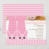 Duizelnoten en dromen Sleepover Pajama Party Kaart (Voorkant / Achterkant)