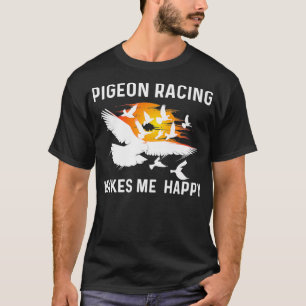 Duizelsport voor vrouwen die duiven kuipen t-shirt