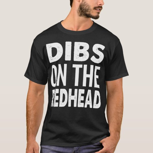 Duizelt op de Redhead Ginger Lover Funny T-shirt (Voorkant)