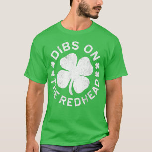 Duizelt op het Shirt van Redhead Funny St Patricks