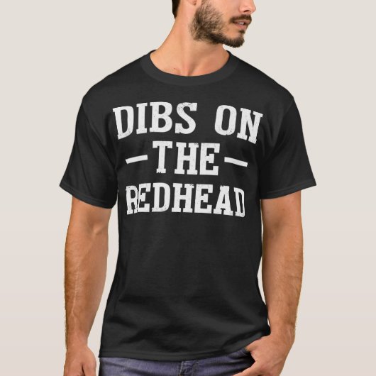 Duizelt op het Shirt van Redhead Funny St Patricks (Voorkant)
