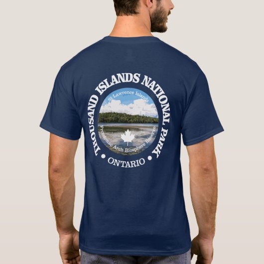 Duizend eilanden NP T-shirt (Achterkant)