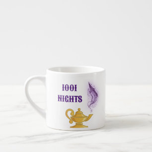 Duizend-en-een-nacht Aladdin Geest lamp Espresso Kop