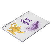 Duizend-en-een-nacht Scheherazade Verhalen Notitieboek (Linkerzijde)